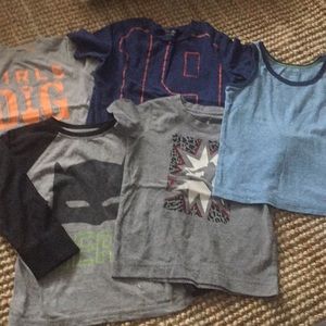 Toddler boy shirt bundle